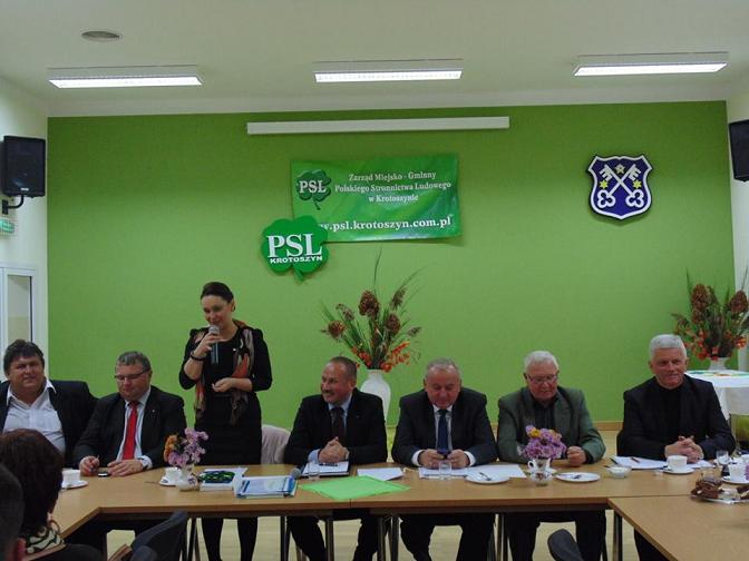 Zebranie Zarządu Miejsko-Gminnego PSL