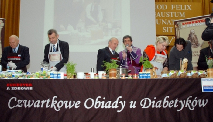 Minister Stanisław Kalemba gościem Czwartkowego Obiadu u Diabetyków