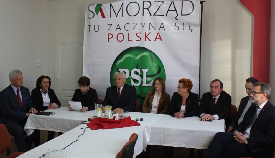 #PSLsamorząd14: Konferencja prasowa Kandydatów do Sejmiku w okręgu nr 4