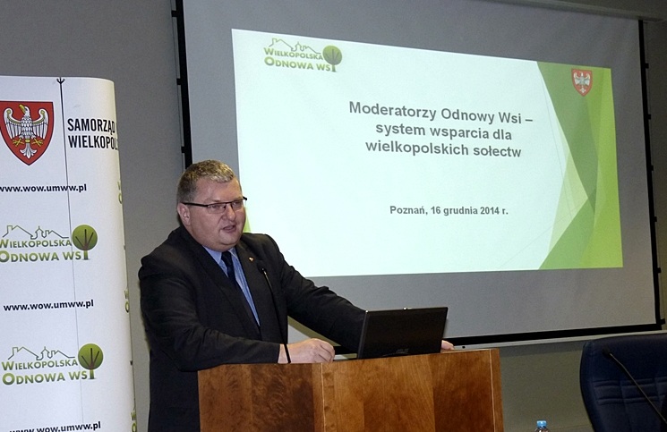 "Moderatorzy odnowy wsi – tworzenie systemu wsparcia dla wielkopolskich sołectw”