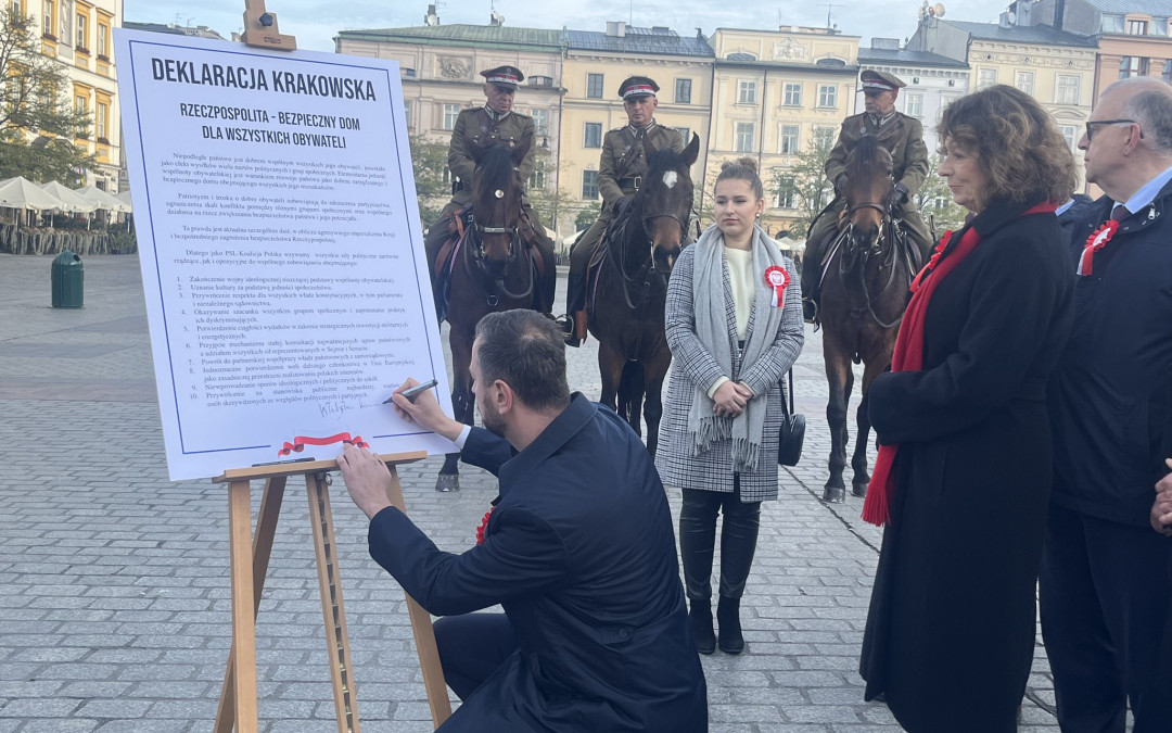 Deklaracja Krakowska. Rzeczpospolita – bezpieczny dom dla wszystkich obywatel